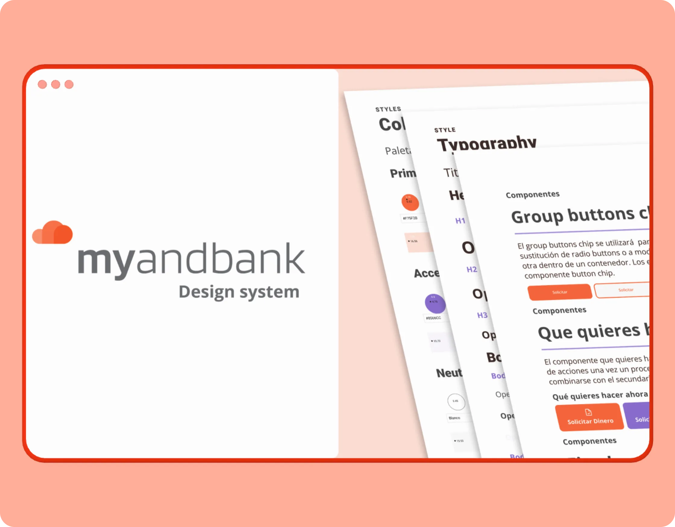 Sistema de diseño de Myandbank